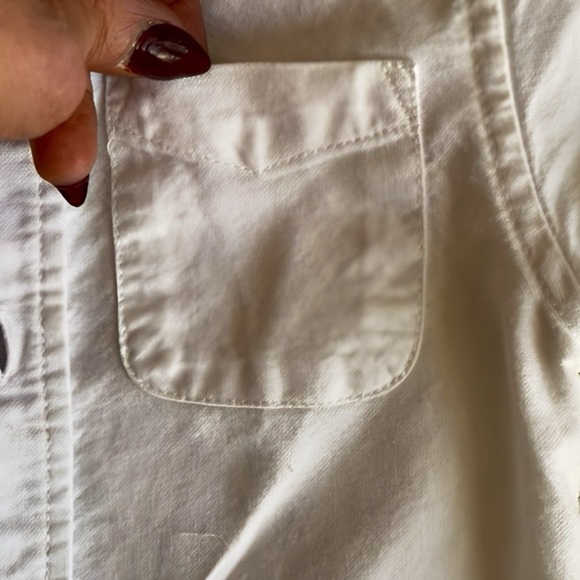 The Children's Place Classic White Button Down Shirt - Picture 5 of 7